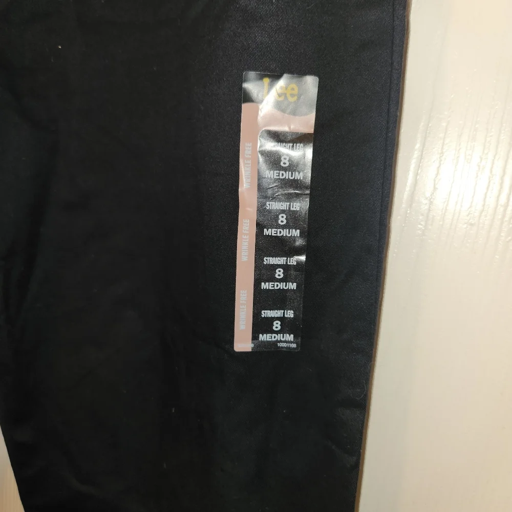 LEE Mid-Rise Straight Leg Pants